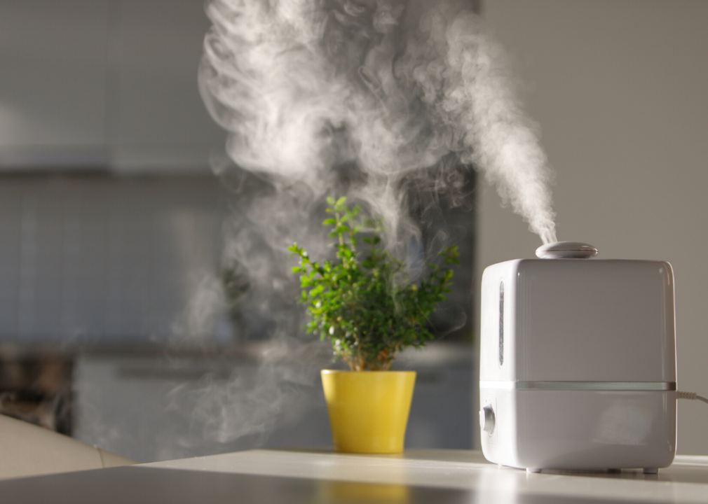 2. Keep the air in your home hydrated